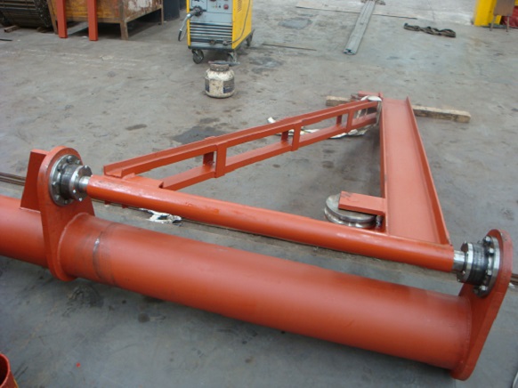 Pieza cilindrica metalica